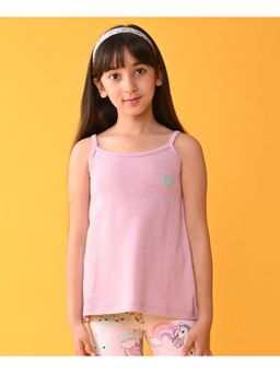 ANTHRILO - Pink Zig Zag Heart Strappy Girls Top