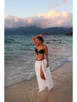 Trove Label - Solene Smocked Skirt Coverup