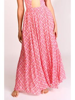 Trove Label - Rose Picnic Flow Skirt