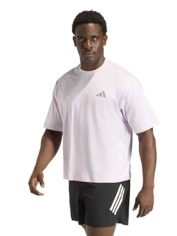 adidas - Unisex White Typography T-Shirt