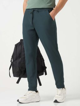 Technosport - Men Charcoal Solid Regular Fit Joggers