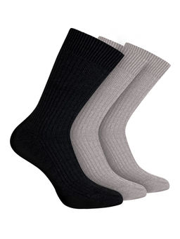 Footprints - Odour Free Organic Cotton Formal Bamboo Ribbed Socks for Men