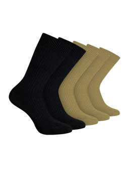Footprints - Odour Free Antimicrobial Organic Cotton Mens Formal Bamboo Ribbed Socks