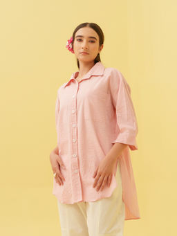 JITI - Rosy Glow Pink Shirt