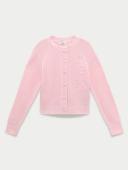 Pomelo - Floral Cardigan - Pink