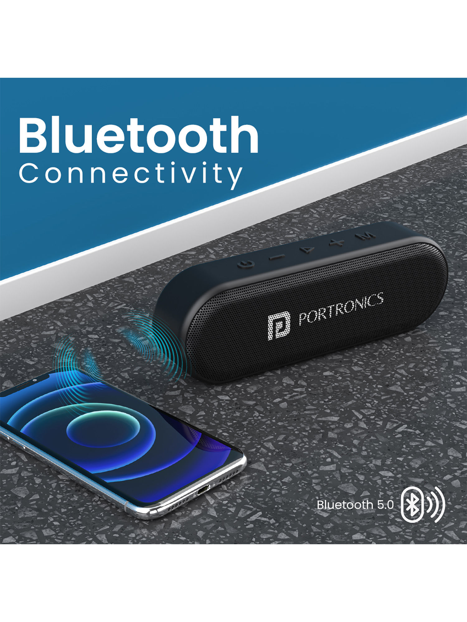 Buy Portronics Phonic 15W Portable 