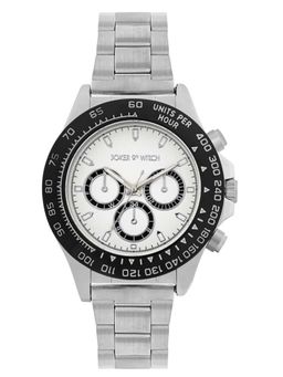Joker and Witch - Joker & Witch Jesko Silver Dial Linked Chain Strap Watch - AMWW1220 (M)
