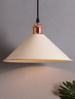 Homesake - White Barn Metal Ceiling Pendant Lamp Rose Gold