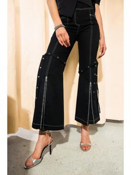 Label Aparna Rawat - Zipper Pants - Black