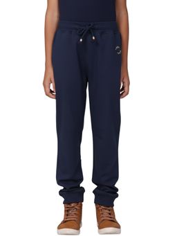 PILOLO - Navy Blue Solid/Plain Joggers