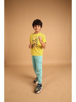 PILOLO - Green Solid/Plain Joggers