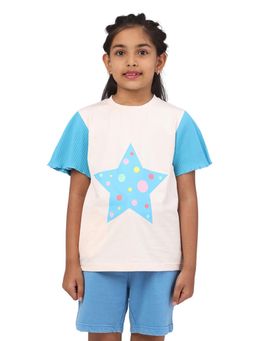 PILOLO - Pink Printed Round Neck T-Shirt