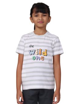 PILOLO - Blue Stripes Round Neck T-Shirt