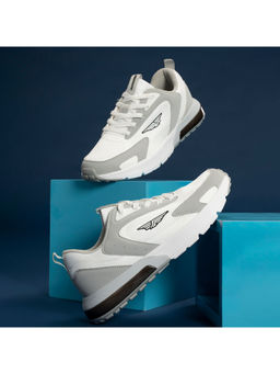 Red Tape - Men Colorblocked Grey Athleisure Sports Shoes