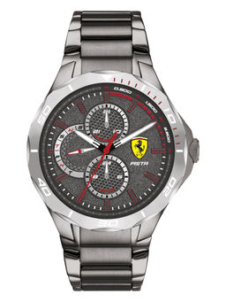 Scuderia Ferrari - Grey Pista Round Dial Analog Watch - 0830760