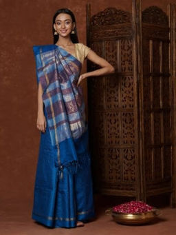Fabindia - Silk Cotton Loom Woven Sari