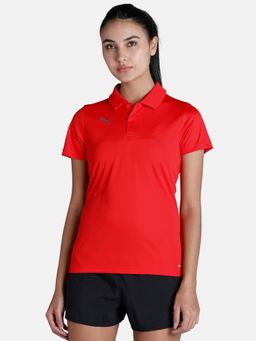Puma - Teamliga Sideline Womens Red T-shirt