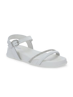 Delize - Women White Flatform Sandals