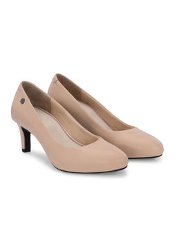 Delize - Beige Women Mid Heel Pumps