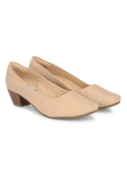 Delize - Beige Women Heeled Pumps