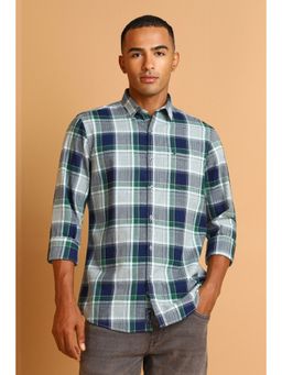 Allen Solly - Men Multi Custom Fit Check Full Sleeves Casual Shirts