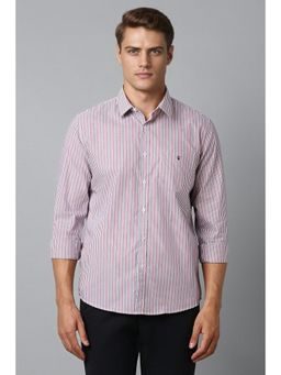 Louis Philippe - Men Multi Super Slim Fit Stripe Full Sleeves Casual Shirt