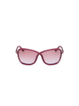 Tom Ford Eyewear - Women's Pink Butterfly Shape Sunglass - FT1069 68 83Z (68)