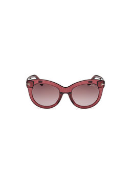 Tom Ford Eyewear - Women's Purple Butterfly Shape Sunglass - FT1189 53 69T (53)