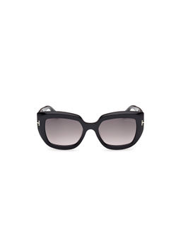 Tom Ford Eyewear - Women's Grey Square Shape Sunglass - FT1192 53 01B (53)