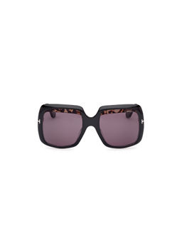 Tom Ford Eyewear - Women's Grey Square Shape Sunglass - FT1194 55 01A (55)