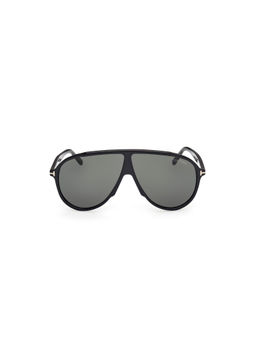 Tom Ford Eyewear - Men's Green Pilot Shape Sunglass - FT1211 65 01N (65)