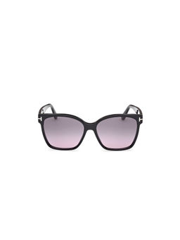 Tom Ford Eyewear - Women's Grey Butterfly Shape Sunglass - FT1312 56 01B (56)