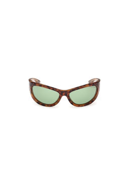 Tom Ford Eyewear - Women's Green Cat Eye Shape Sunglass - FT1365 62 55N (62)