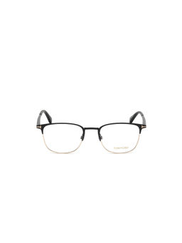 Tom Ford Eyewear - Men's Black Clubmaster Shape Eye Frame - FT5453 52 002 (52)