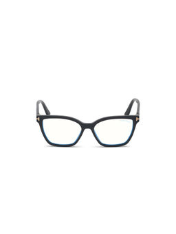 Tom Ford Eyewear - Women's Black Cat Eye Shape Eye Frame - FT5641-B 53 001 (53)