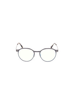 Tom Ford Eyewear - Men's Grey Round Shape Eye Frame - FT5866-B 52 013 (52)