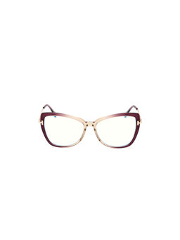 Tom Ford Eyewear - Women's Purple Butterfly Shape Eye Frame - FT5882-B 55 083 (55)