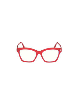 Tom Ford Eyewear - Women's Red Square Shape Eye Frame - FT5965-B 53 075 (53)