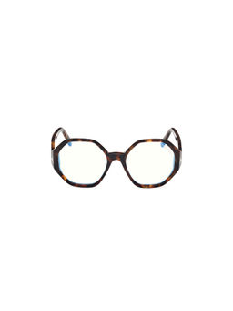Tom Ford Eyewear - Women's Multi-Color Hexagon Shape Eye Frame - FT5967-B 53 052 (53)