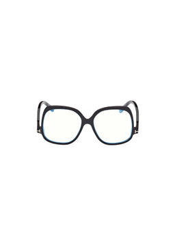 Tom Ford Eyewear - Women's Black Square Shape Eye Frame - FT5968-B 54 001 (54)