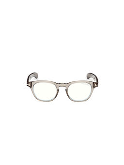 Tom Ford Eyewear - Men's Grey Round Shape Eye Frame - FT5976-B 47 093 (47)