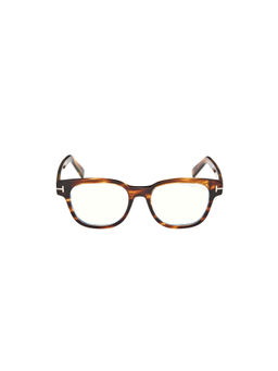 Tom Ford Eyewear - Men's Brown Square Shape Eye Frame - FT5977-B 52 050 (52)