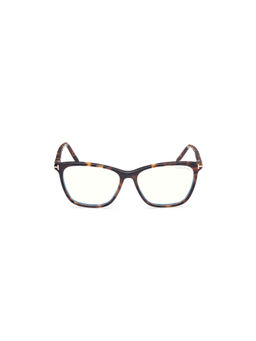Tom Ford Eyewear - Women's Multi-Color Square Shape Eye Frame - FT5989-B 55 052 (55)