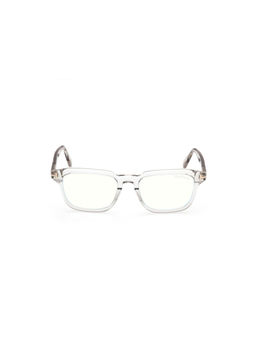 Tom Ford Eyewear - Men's Grey Rectangle Shape Eye Frame - FT6032-B 52 020 (52)