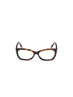 Tom Ford Eyewear - Women's Multi-Color Rectangle Shape Eye Frame - FT6046-B 55 052 (55)