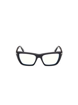 Tom Ford Eyewear - Women's Black Cat Eye Shape Eye Frame - FT6047-B 54 001 (54)