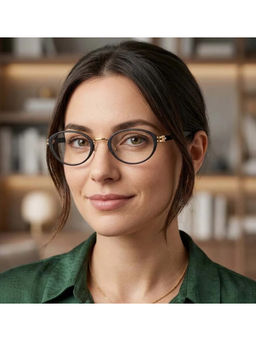 Zaadran - Unisex Clear Oval Sunglass - Nauru Transp (5.4)