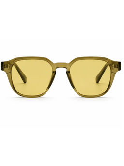 Zaadran - Unisex Yellow Round Shape Sunglass - Potter Yellow (5.6)