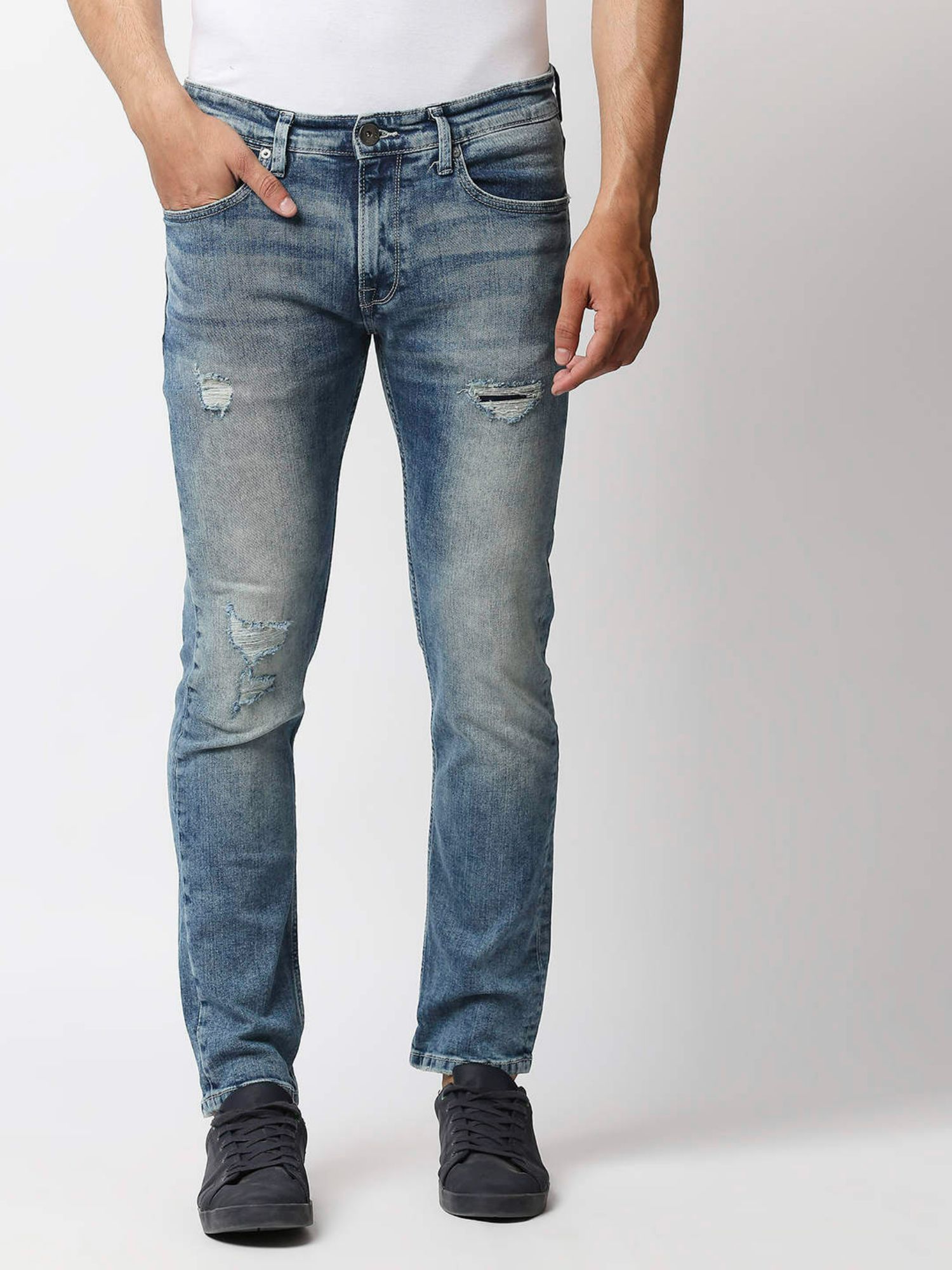 Buy Pepe Jeans Tomm Vapour Tapered Fit 
