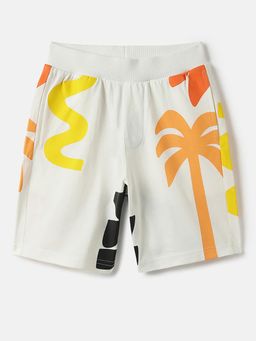 United Colors of Benetton - Girls White Pure Cotton Shorts